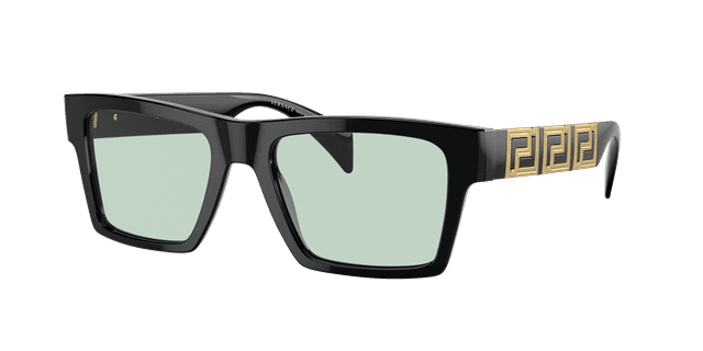 Versace Man Sunglass VE4445 - Frame color: Black, Lens color: Photo Green