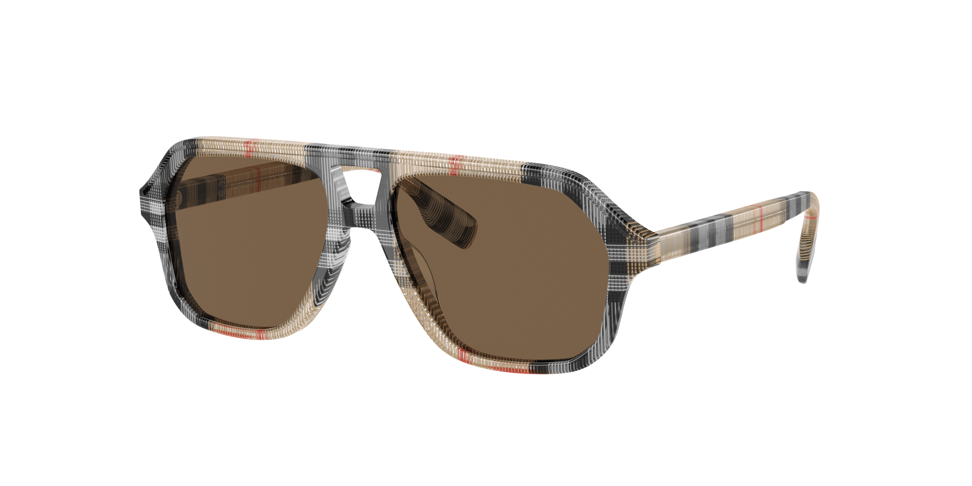 BURBERRY Unisex Sunglasses JB4340 Kids - Frame color: Vintage Check, Lens color: Dark Brown
