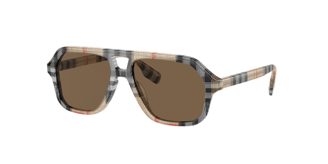 BURBERRY Unisex Sunglasses JB4340 Kids - Frame color: Vintage Check, Lens color: Dark Brown