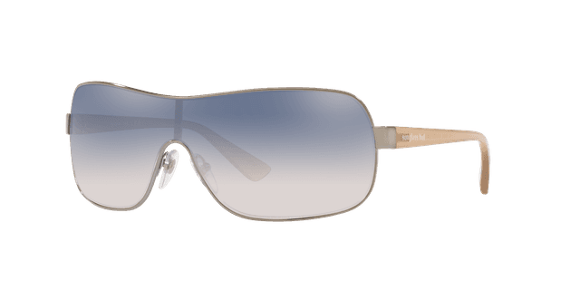 Sunglass Hut Collection Woman Sunglass HU1008 - Frame color: Gunmetal, Lens color: Blue Gradient