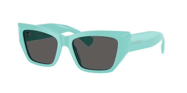 Tiffany & Co. Frau Sunglass TF4230 - Rahmenfarbe: Tiffanyblau, Linsenfarbe: Dunkelgrau