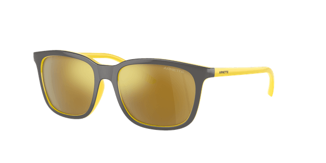 Arnette Unisex Sunglass AN4316 C'Roll - Framekleur: Grijs, Lenskleur: Goud