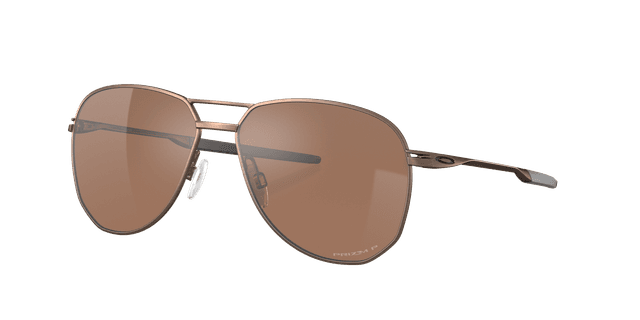 Oakley Hombre Sunglass OO4147 Contrail - Color del Marco: Satin Toast, Color de la Lente: Prizm Tungsten Polarized