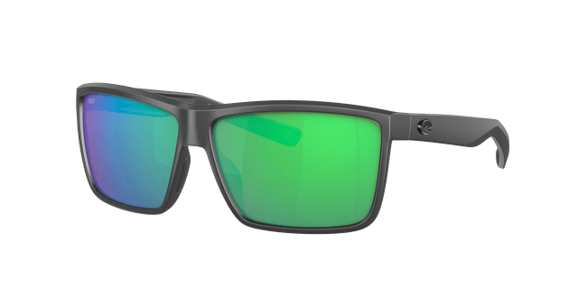 Costa Man Sunglass 6S9016 Rinconcito - Frame color: Matte Gray, Lens color: Green Mirror