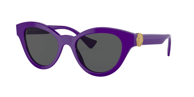 Versace Woman Sunglass VE4435 - Frame color: Purple, Lens color: Dark Grey