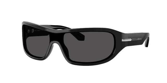 Dolce&Gabbana Hombre Sunglass DG4486 - Color del Marco: Negro, Color de la Lente: Gris Oscuro