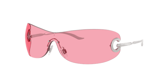 Dolce&Gabbana Unisex Sunglass DG2308 - Framekleur: Zilver, Lenskleur: Roze