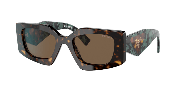 Prada Woman Sunglass PR 15YS - Frame color: Tortoise, Lens color: Dark Brown