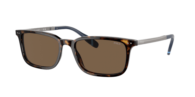 Polo Ralph Lauren Mann Sunglass PH4212 - Rahmenfarbe: Glänzendes Dunkelhavana, Linsenfarbe: Braun