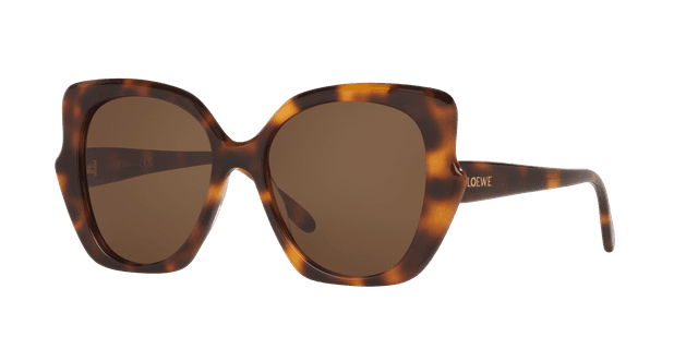 Loewe Woman Sunglass Thin LW40133I - Frame color: Tortoise, Lens color: Brown