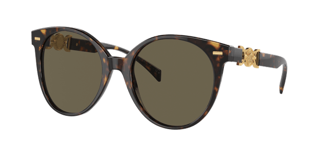Versace Mujer Sunglass VE4442 - Color del Marco: Habana, Color de la Lente: Marrón