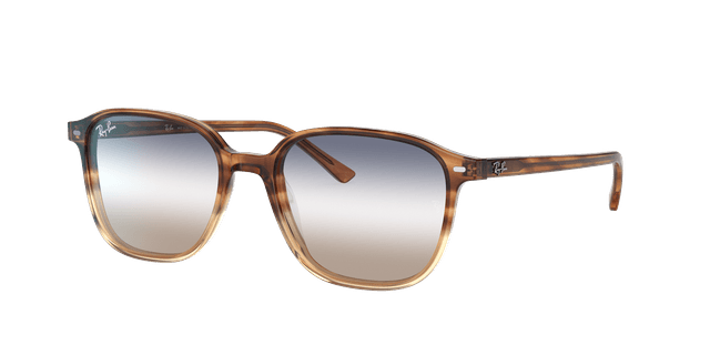 RAY-BAN Unisex Sunglasses RB2193F Leonard Bi-Gradient - Frame color: Tortoise, Lens color: Blue/Brown Gradient
