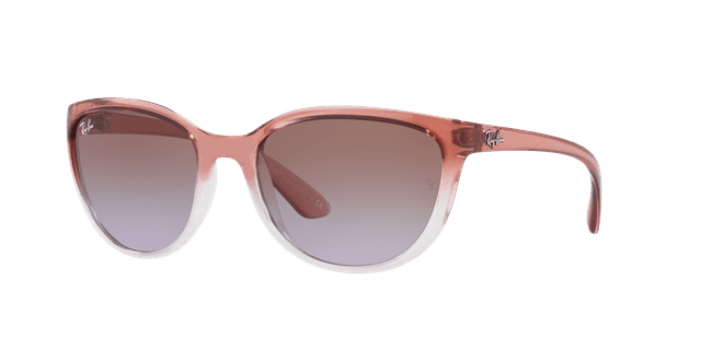 Ray-Ban Woman Sunglass RB4167 - Frame color: Light Brown, Lens color: Brown/Violet