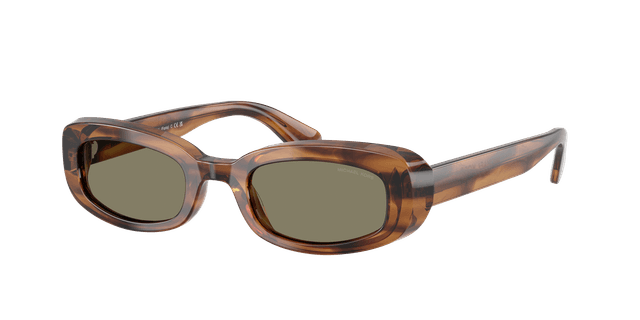 Michael Kors Femme Sunglass MK9051 FORIO - Couleur du Monture: Olive Écaille de tortue, Couleur de Lentille: Olive uni