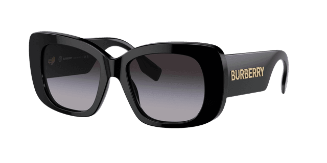Burberry Mujer Sunglass BE4410 - Color del Marco: Negro, Color de la Lente: Gris Degradado