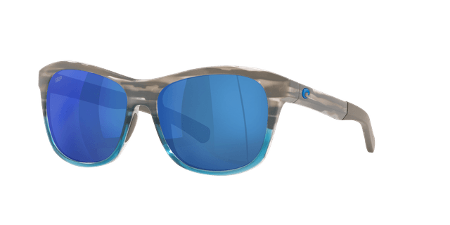 Costa Mujer Sunglass 6S9027 Ocearch® Vela - Color del Marco: Ocearch Desvaído costero brillante, Color de la Lente: Azul Espejado