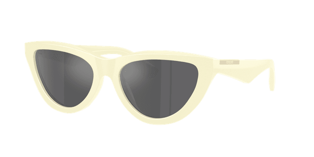 Burberry Vrouwelijk Sunglass BE4436U - Framekleur: Geel, Lenskleur: Grijs gespiegeld zilver