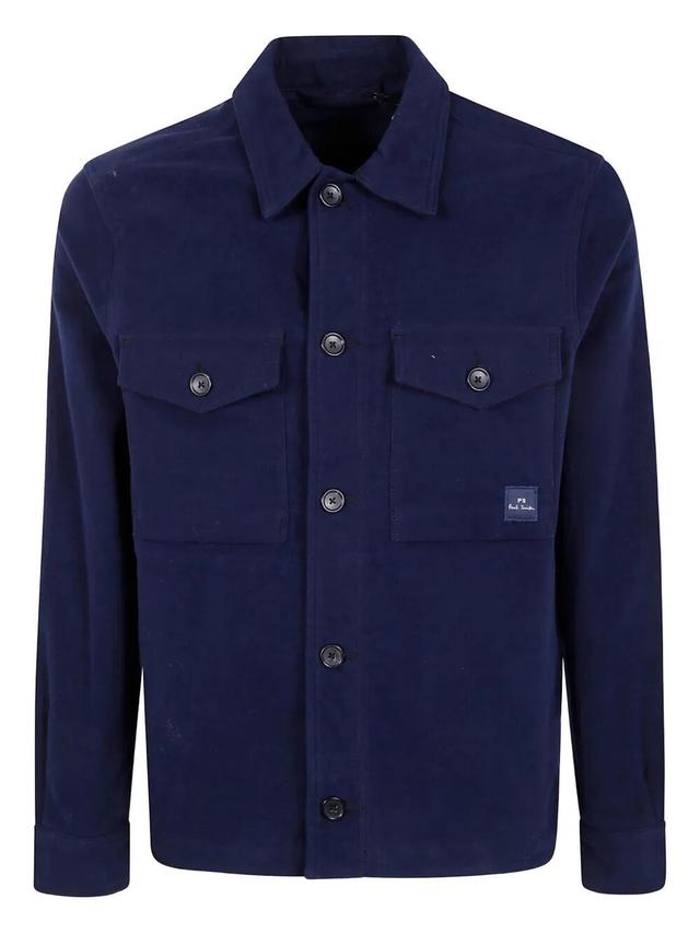 PAUL SMITH Mens Military Overshirt Jacket