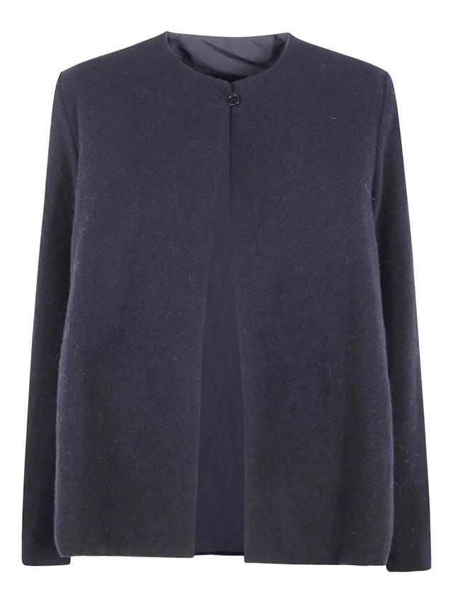 A PUNTO B Round Neck Line Botton Long Sleeves Reversible Regular Fit