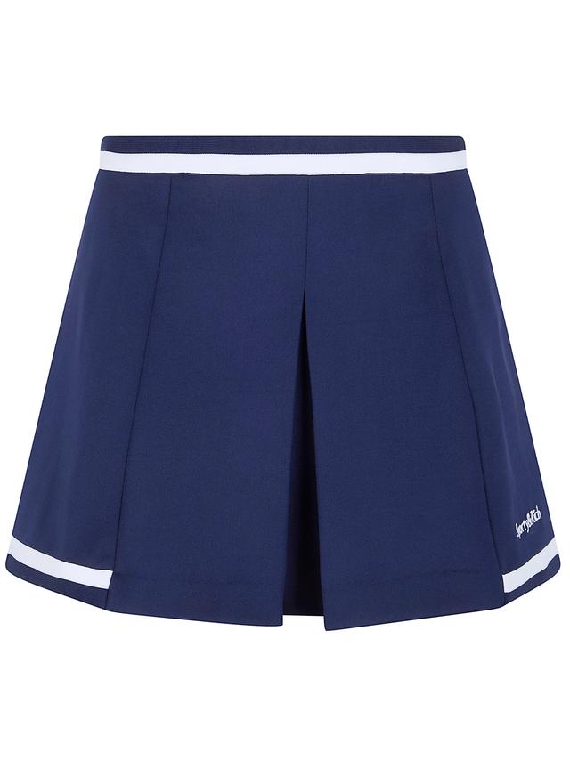 SPORTY & RICH Serif Logo "Mila" Skirt