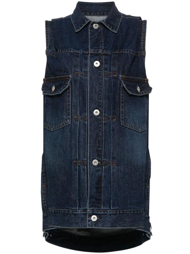 SACAI Denim Vest