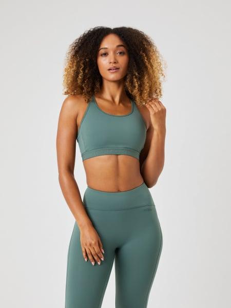 Björn Borg Borg Low Support Sports Bra Green, XS