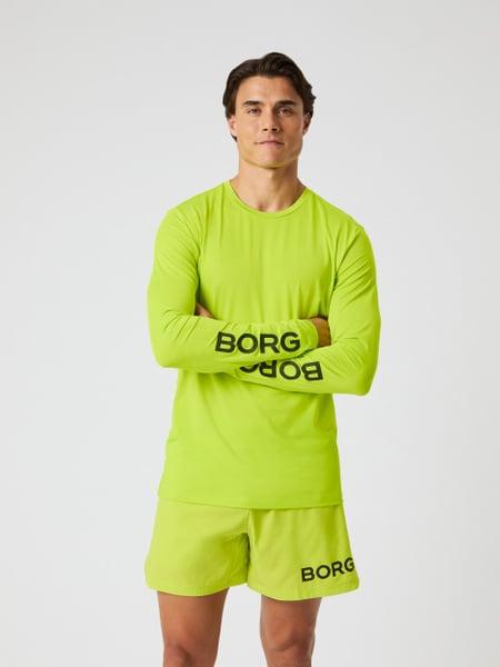 BJÖRN BORG Verde Borg Long Sleeve T-Shirt