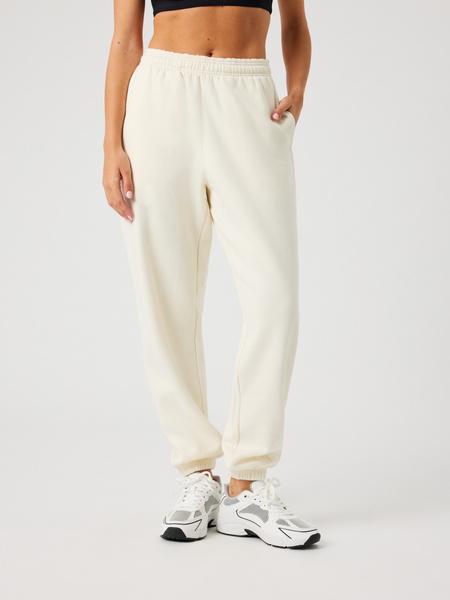 Björn Borg Studio Oversized Sweatpants White, XL