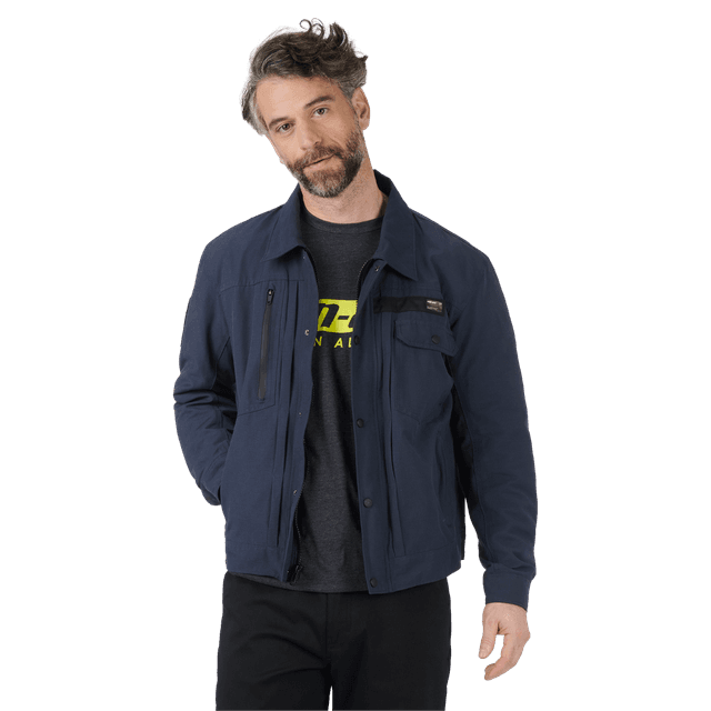 Can-am Men's Veda Chore Customizable Jacket CE/UKCA / Indigo Blue / 3XL