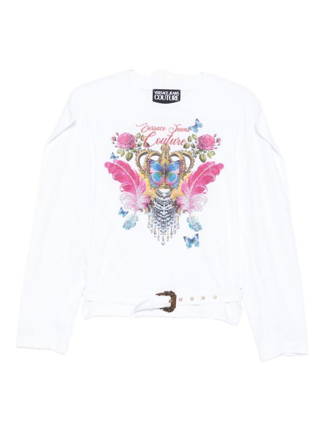 Versace Jeans Couture Embellished Top