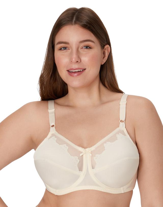 Flower Bali Underwire Bra Light Beige 34DDD