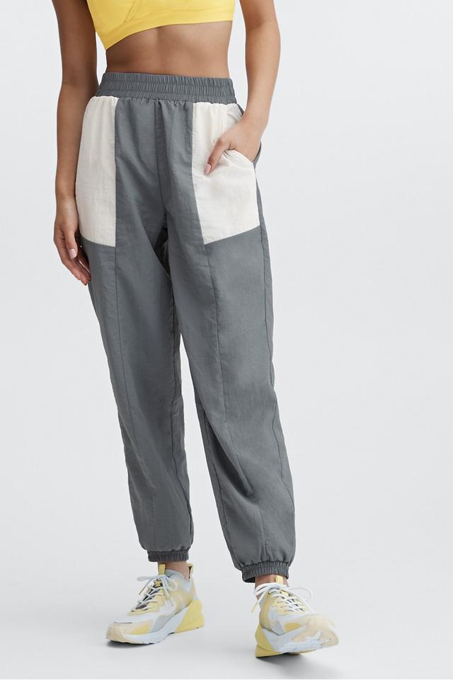 Kickback Two-Tone Track Bottoms