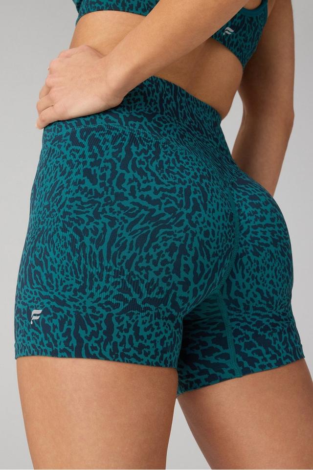 Seamless Scrunch Shorts (Länge: 10 cm) Fabletics grün Womens L