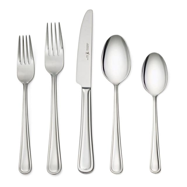 Henckels Cottage 90-pc, 18/10 Stainless Steel, Flatware Set