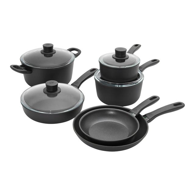 BALLARINI HENCKELS x Ballarini | Avola 10-pc, Aluminum Nonstick Cookware Set