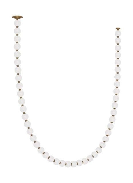 Natural Brass LED Chandelier from the Perle Collection