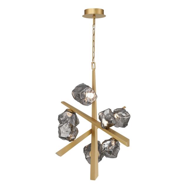 Gold LED Chandelier from the Thorah Collection