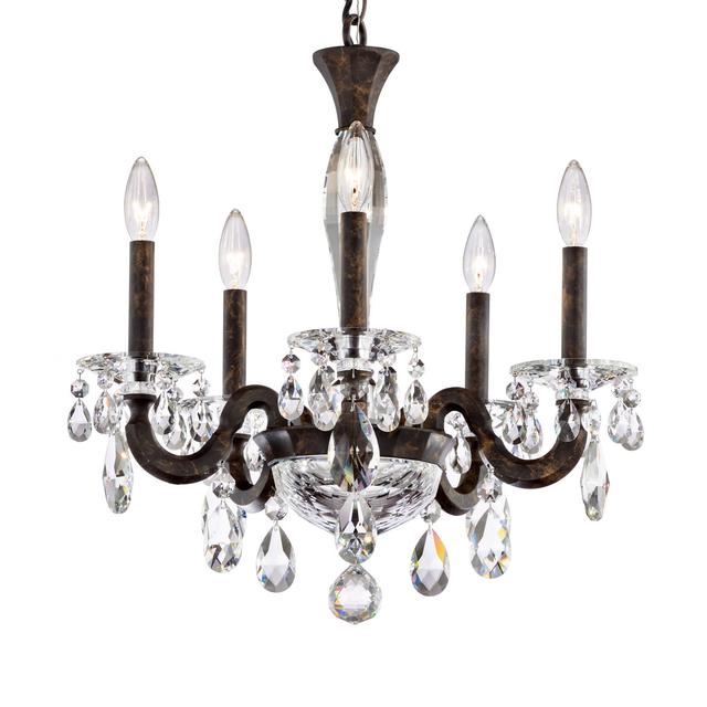 San Marco 5-Light Chandelier in Heirloom Gold