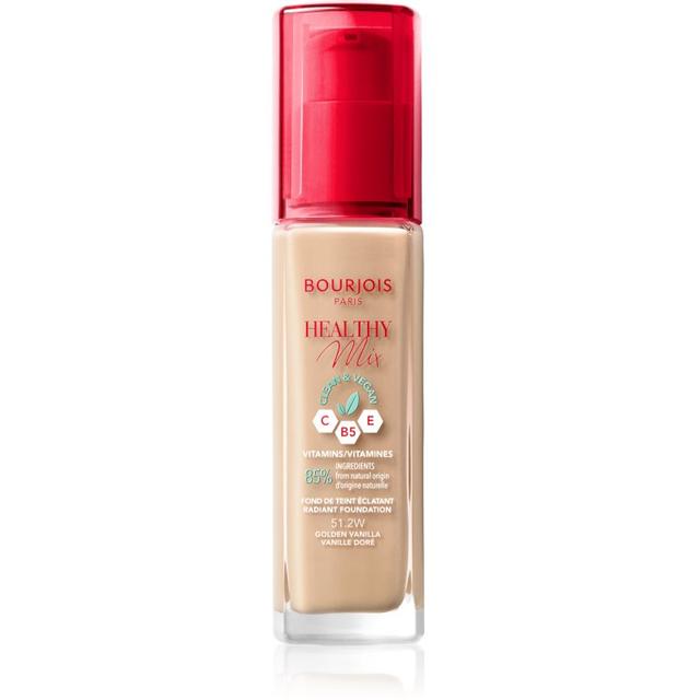 Bourjois Healthy Mix radiance moisturising foundation 24 h shade 52.2W Golden Beige 30 ml