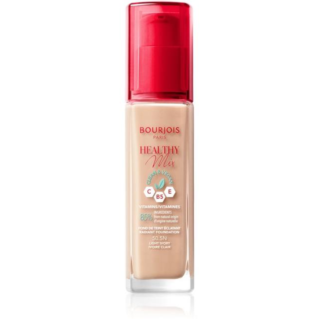 Bourjois Healthy Mix radiance moisturising foundation 24 h shade 50.5N Light Ivory 30 ml