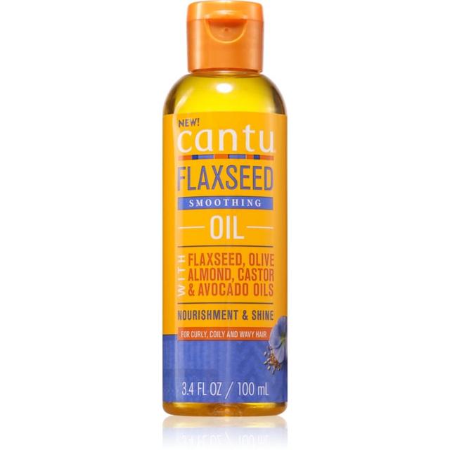 CANTU FlaxSeed Smoothing Oil moisturising and nourishing hair oil 100 ml