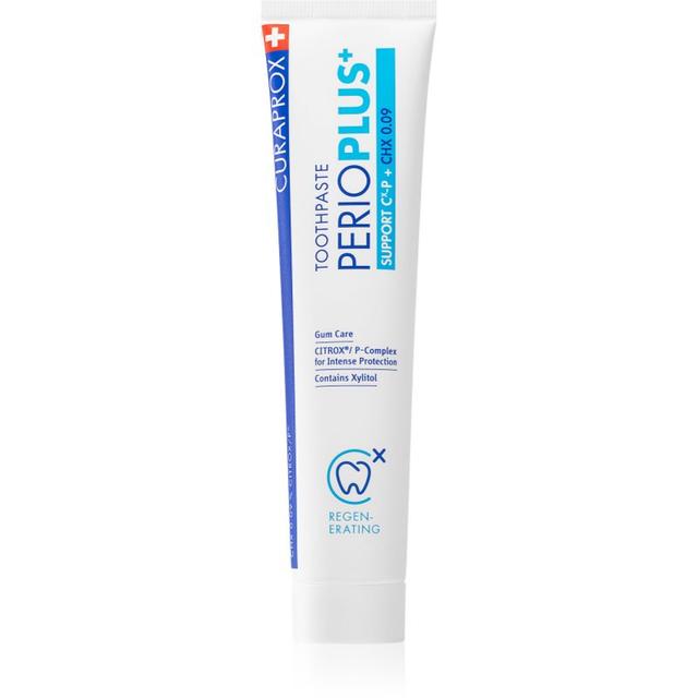 Curaprox Perio Plus+ Support 0.09 CHX toothpaste against gum bleeding and periodontal disease 75 ml