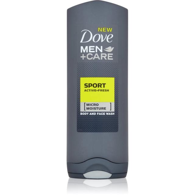 Dove Men+Care Active + Fresh shower gel for body and face 250 ml