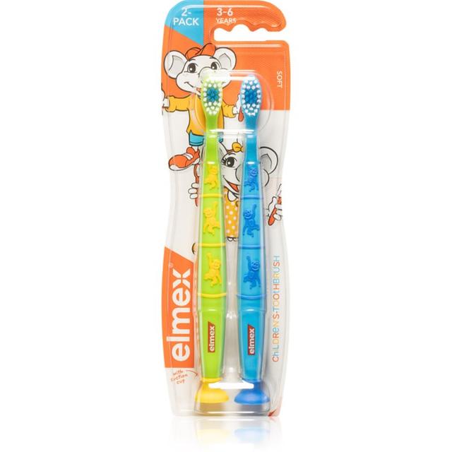 Elmex Children's Toothbrush toothbrush for children soft 3-6 years 2 pc