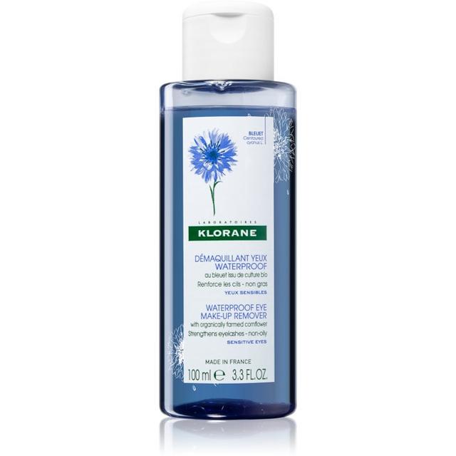 Klorane Cornflower waterproof eye makeup remover for sensitive skin 100 ml