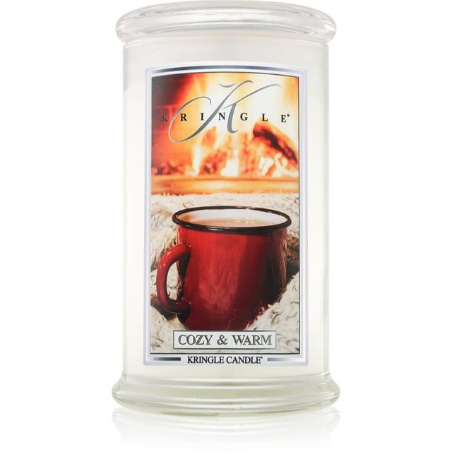 Kringle Candle Cozy & Warm scented candle 624 g