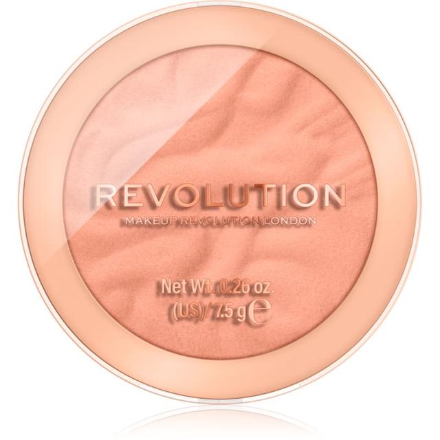 Makeup Revolution Reloaded long-lasting blusher shade Peach Bliss 7.5 g