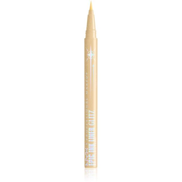 NYX Professional Makeup Bridgerton Royal Epic Ink Liner shimmer eyeliner shade 02 Glitzed In Gold 1 ml