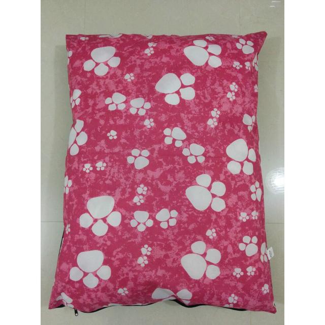 (Large Cover Onley, Pink Paw) LARGE & Extra Large Dog Bed - Washable Zipped