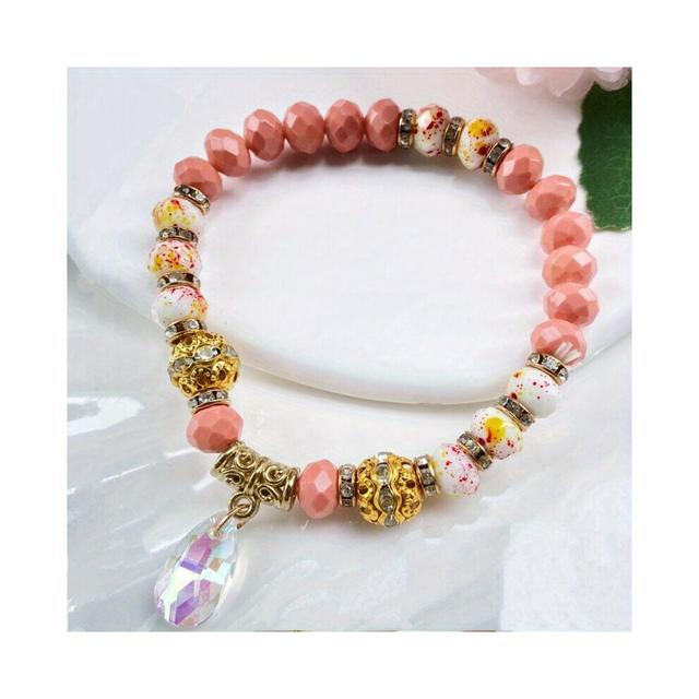 1pc Beaded Crystal Mixed element Bracelet Hand String